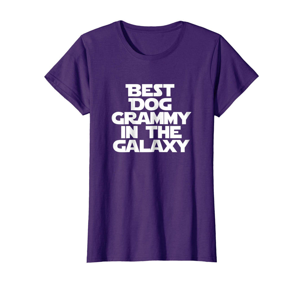 Best Dog Grammy In The Galaxy Funny Grandma Gift T Shirt