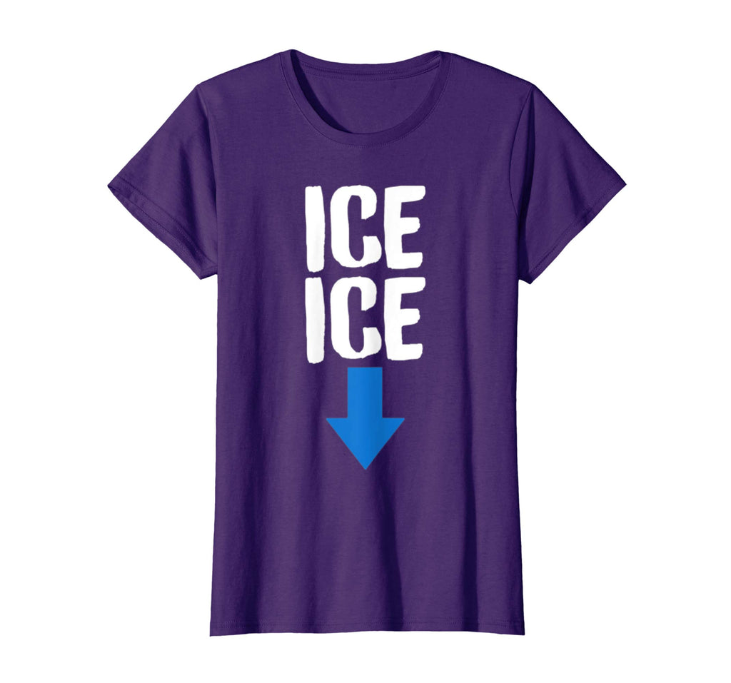 Ice Twice Pregnancy Announcement Funny T-Shirt