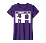 Oldmeter 50 T-Shirt 50th Birthday Gift Funny