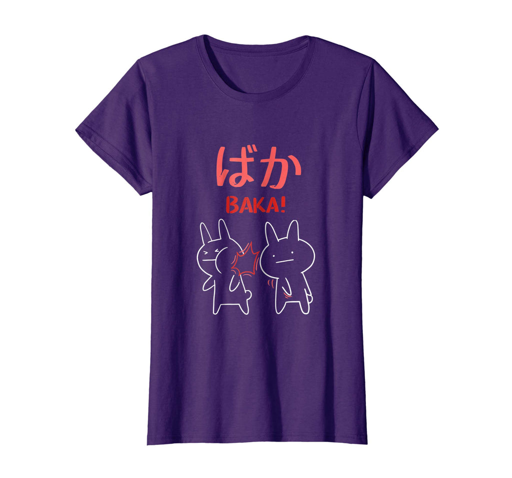 Baka Shirt Funny Anime Manga Rabbit Slap Otaku T-Shirt