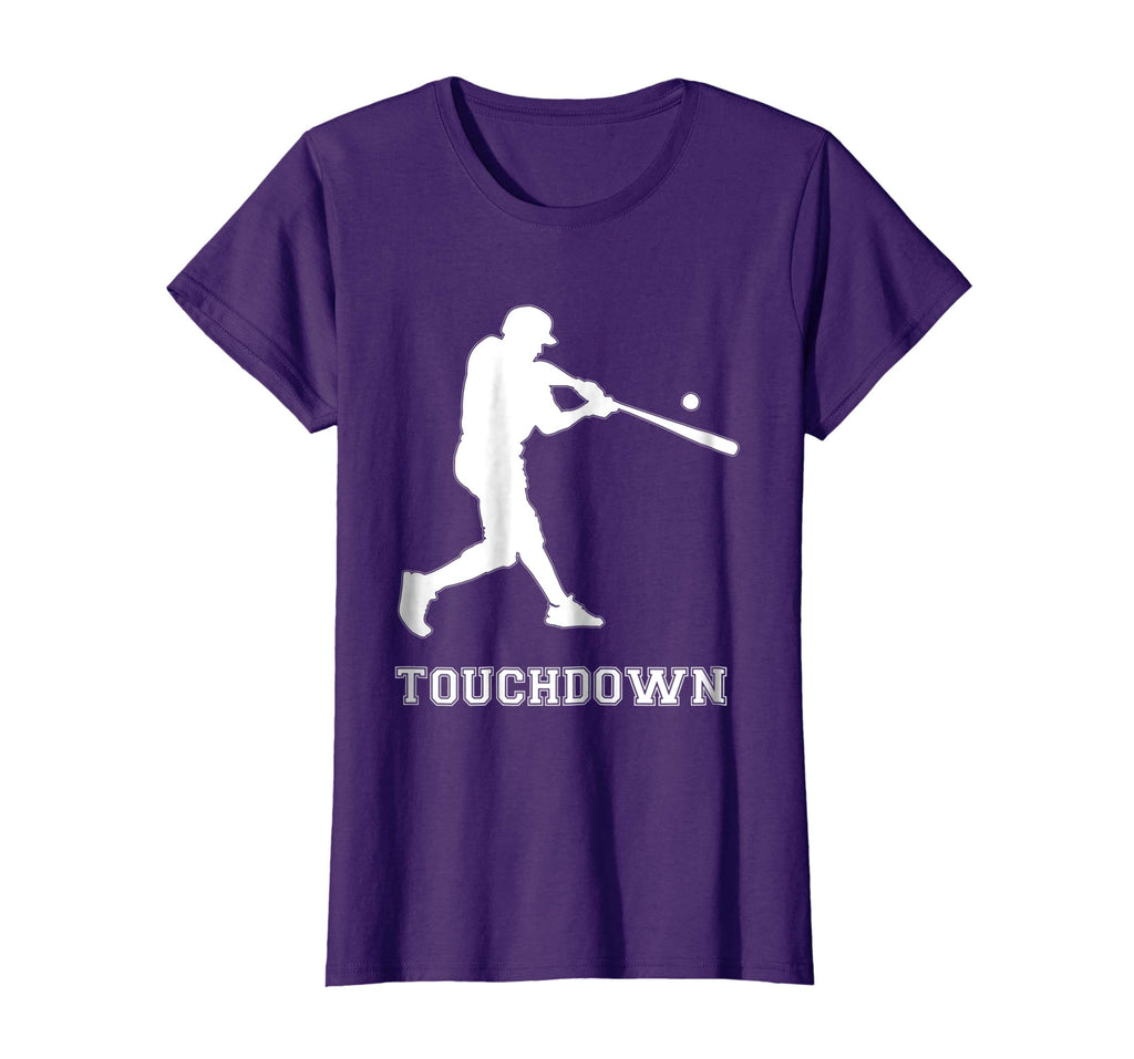 Funny Baseball Shirt Touchdown For Men