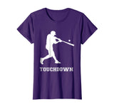 Funny Baseball Shirt Touchdown For Men