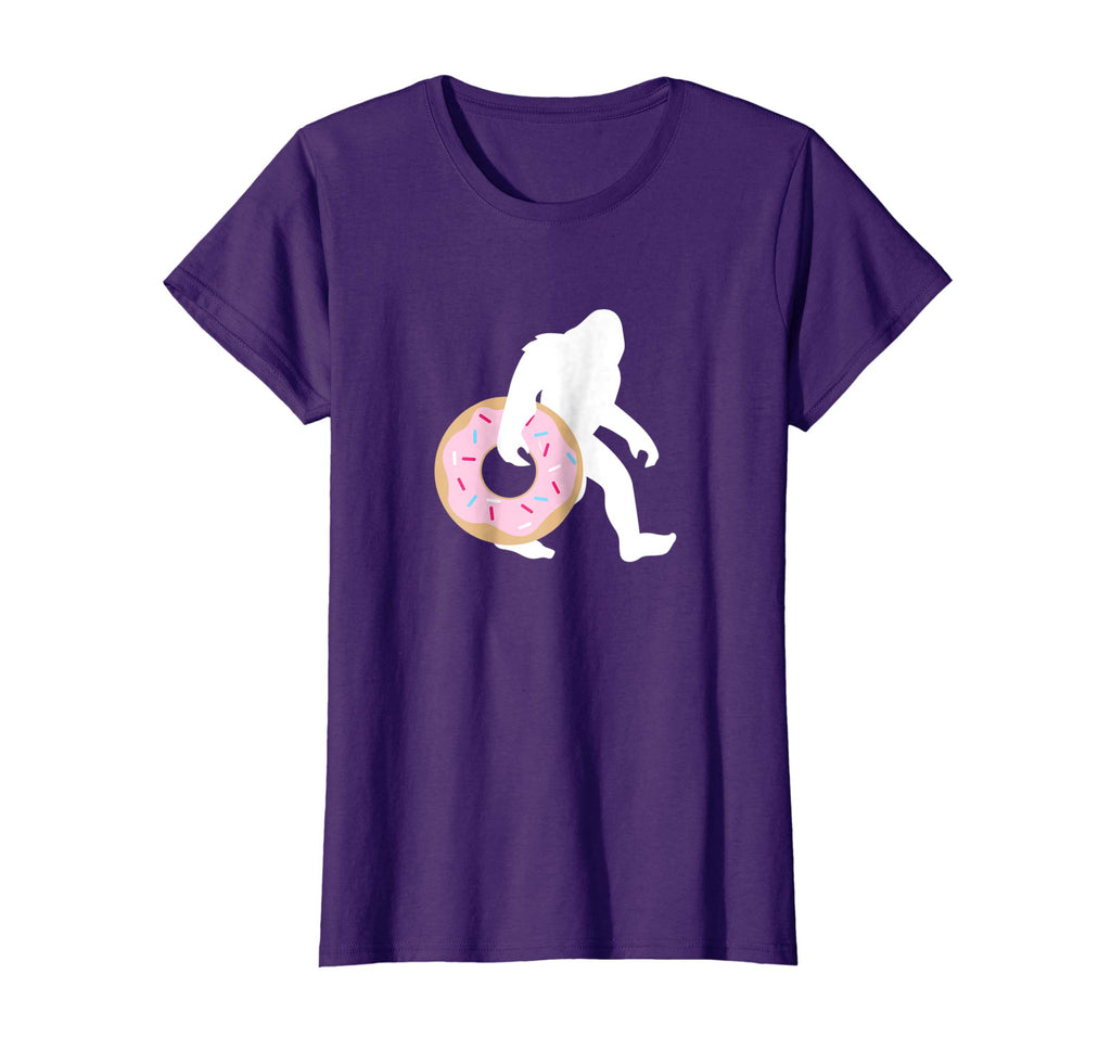 Bigfoot Donut Shirt, Funny Cute Sprinkle Sasquatch Gift