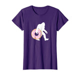 Bigfoot Donut Shirt, Funny Cute Sprinkle Sasquatch Gift