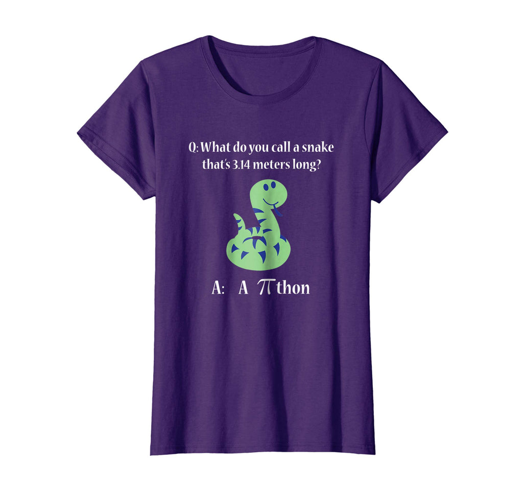 Funny Math Joke Shirt-Snake Pi Number for Math Lovers
