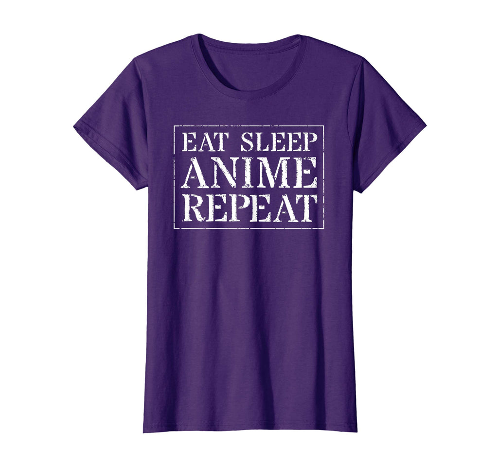 Anime T Shirt For Funny Men &amp; Women: Eat Sleep Anime Repeat