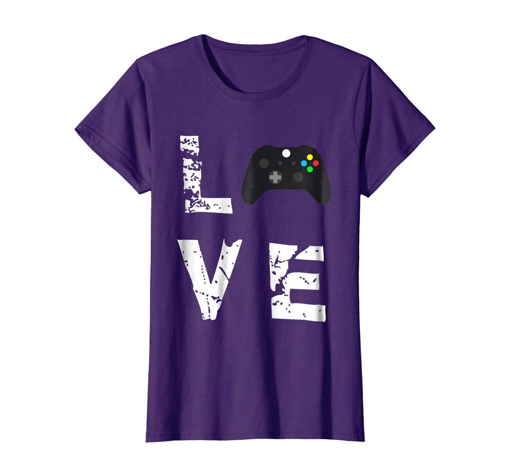 Love Video Games Valentine's Day Funny T-Shirt
