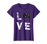 Love Video Games Valentine's Day Funny T-Shirt