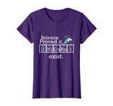 Science Proved It Unicorns Exist Periodic Table Funny Shirt