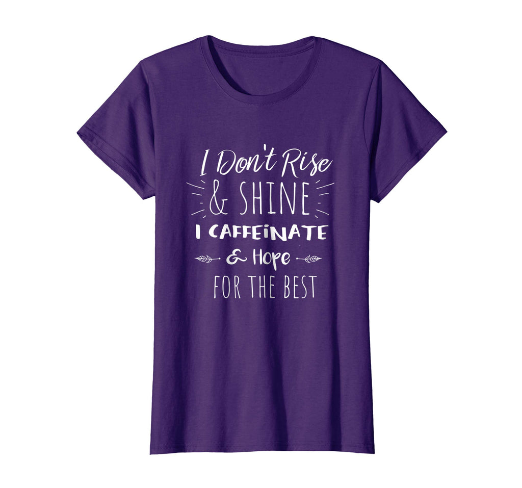 Womens Funny Coffee Shirt Coffee Lover Saying Gift for Her Mom Wine