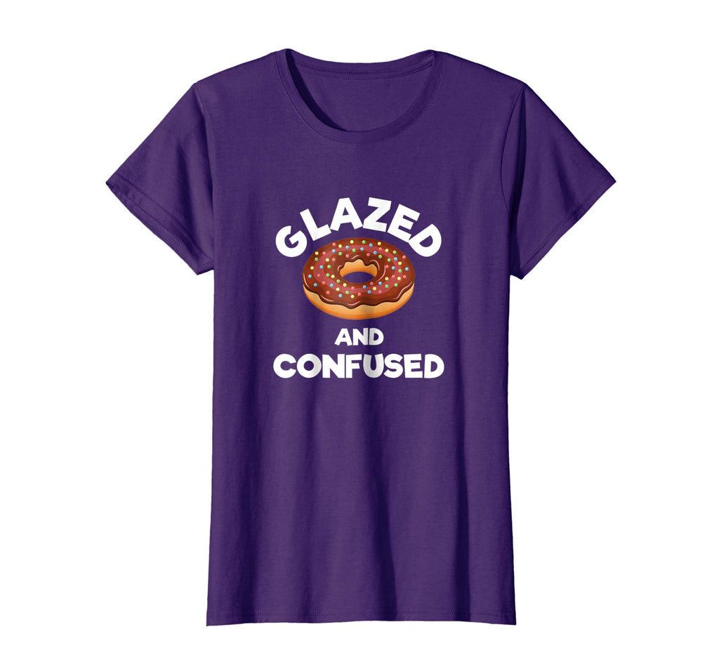 Glazed and Confused Funny Donut T-Shirt