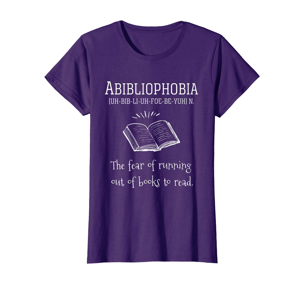 Abibliophobia Shirt - Funny T Shirts To Promote Reading