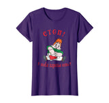 &quot;Stop! Varenje est?&quot; Funny Russian Cartoon T-Shirt