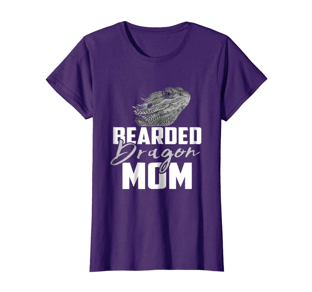 BEARDED Dragon MOM T-Shirt Funny Lizard Lovers Women Kids