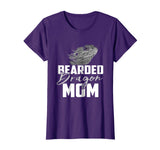 BEARDED Dragon MOM T-Shirt Funny Lizard Lovers Women Kids