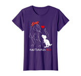 Auntsaurus Rex T-Shirt Funny Auntie Dinosaur Gifts Tshirt
