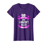 50th Wedding Anniversary T-Shirt For Wife. Funny Gifts Ideas