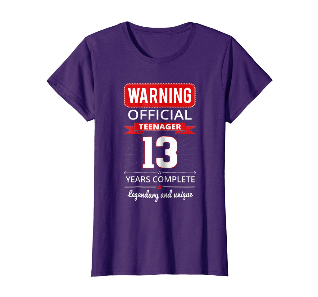 13th Birthday T Shirt Cool and Funny For Girls And Boys