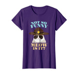 super state trooper cat shirt - not so funny meow is it gift