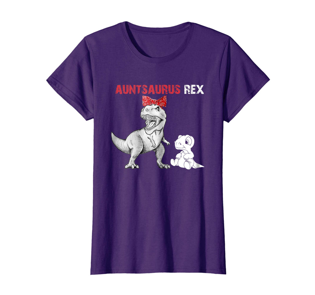 Auntiesaurus Rex T-shirt Funny Shirt For Auntie