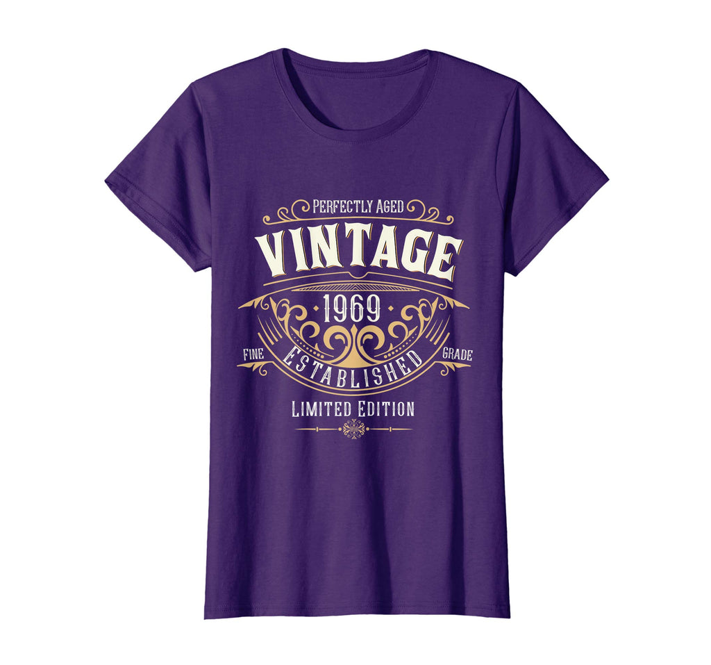 50th Birthday Gift - Funny Vintage 1969 T-Shirt.