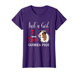 Just a Girl Who Loves Guinea Pigs - Funny Animal T-Shirt