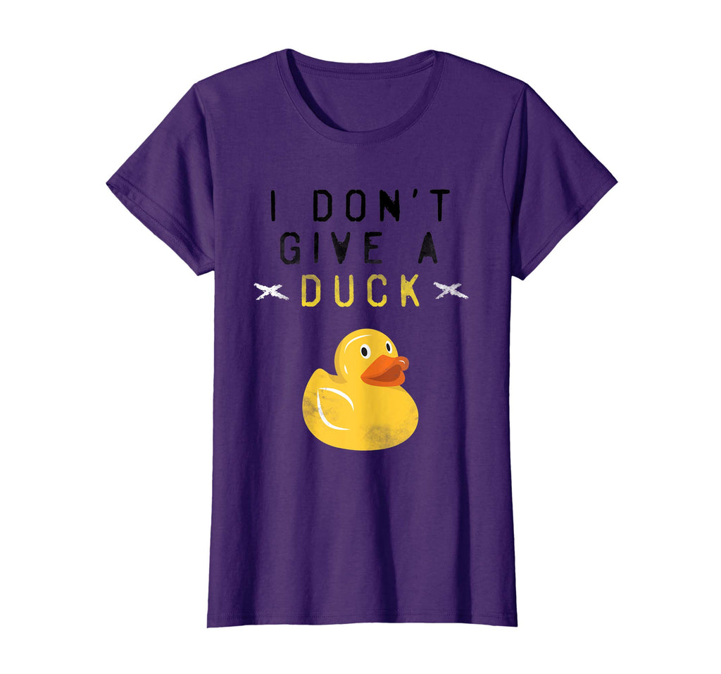 &quot;I Don't Give a Duck&quot; Funny T Shirt