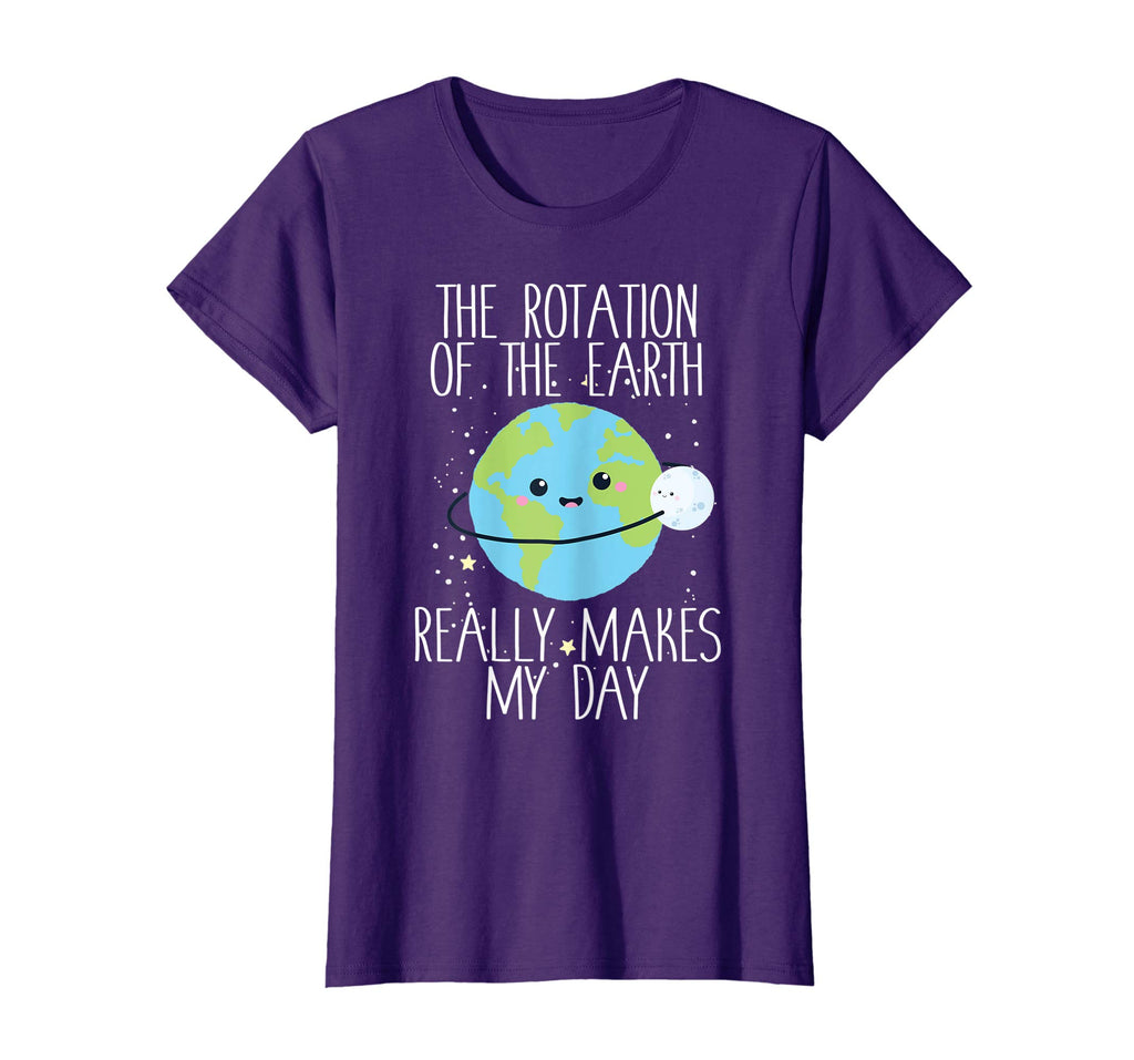Rotation of the Earth Day Funny Science Teacher Gift T-Shirt