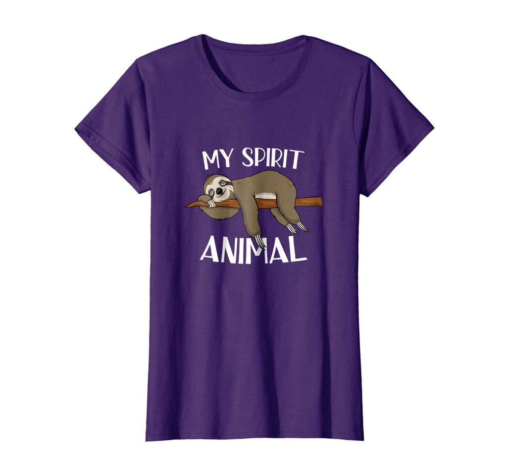 My Spirit Animal Funny Sloth T-shirt Lazy Napping Gift Tee