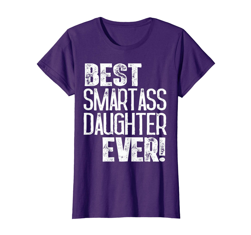 Best Smartass Daughter Ever Shirt Funny Halloween Gift Idea