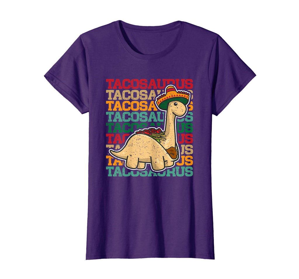 Tacosaurus Dinosaur Lover Funny Mexican Food Gift T-Shirt