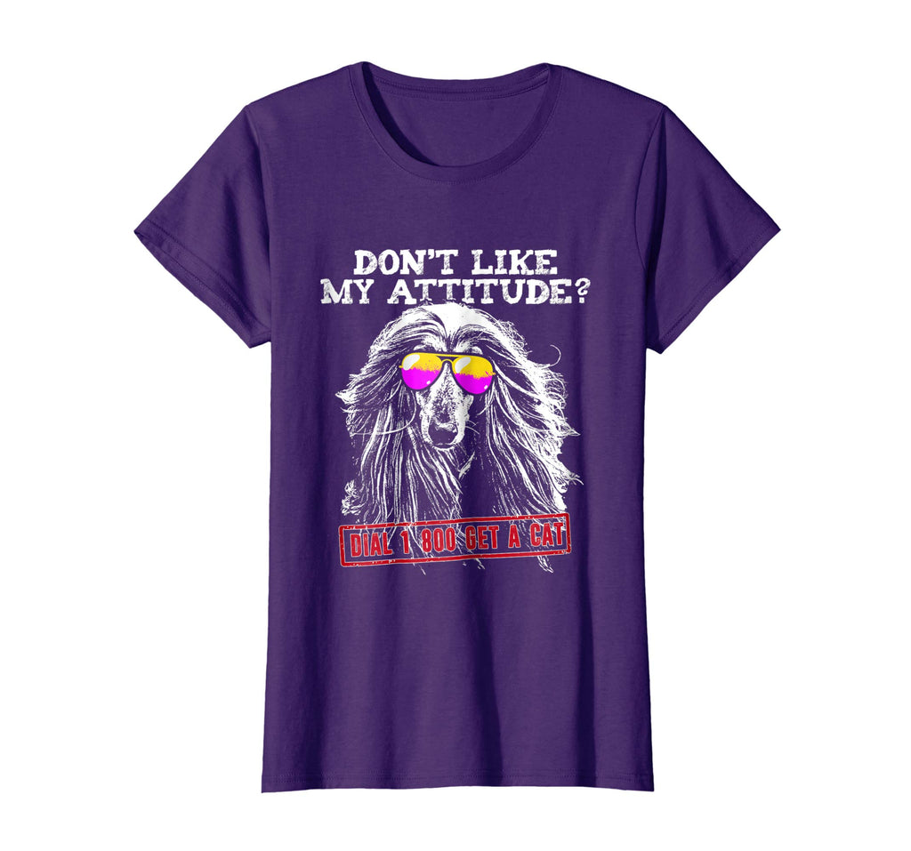 Funny Afghan Hound Attitude Shirt