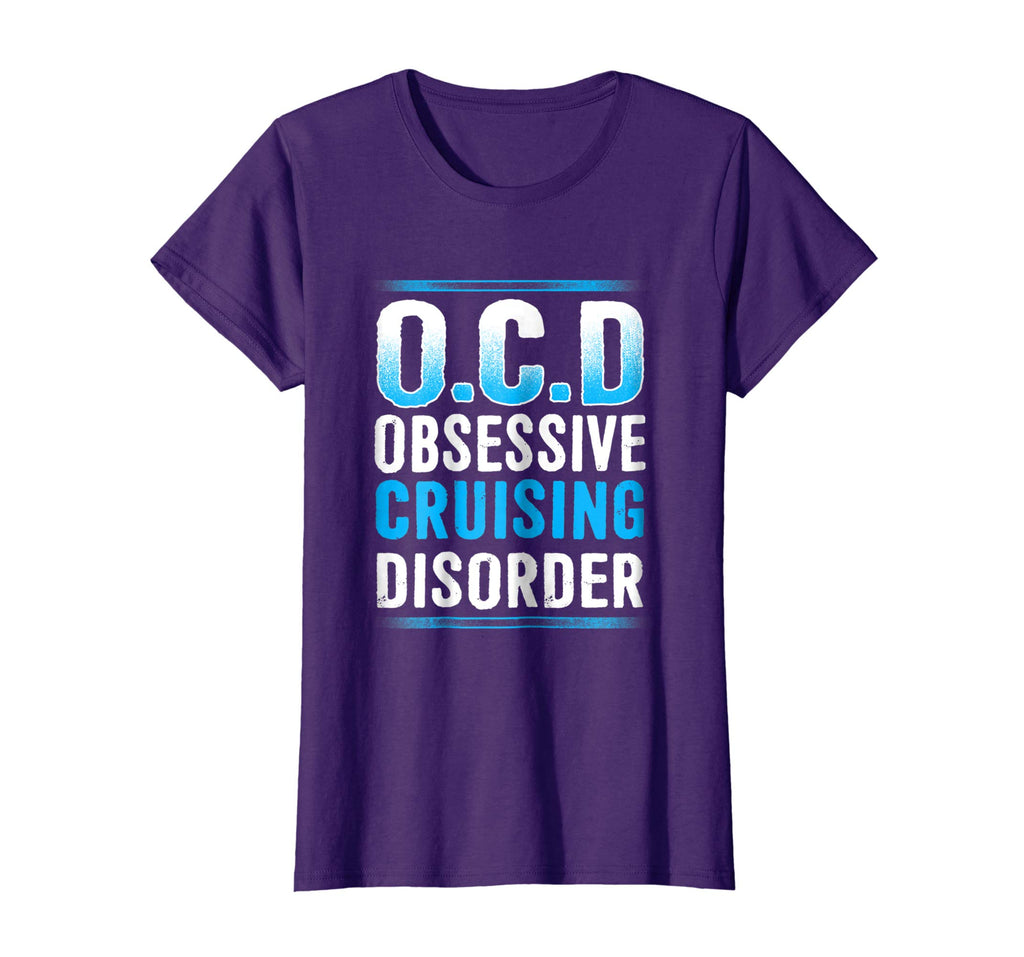 Funny Obsessive Cruise Disorder Family Vacation T-Shirt