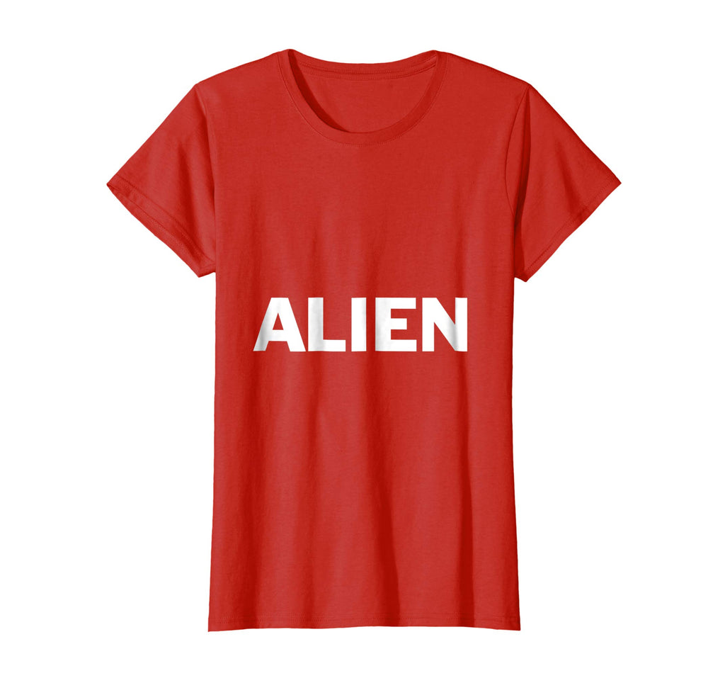 Alien Lazy Halloween Costume Funny T Shirt