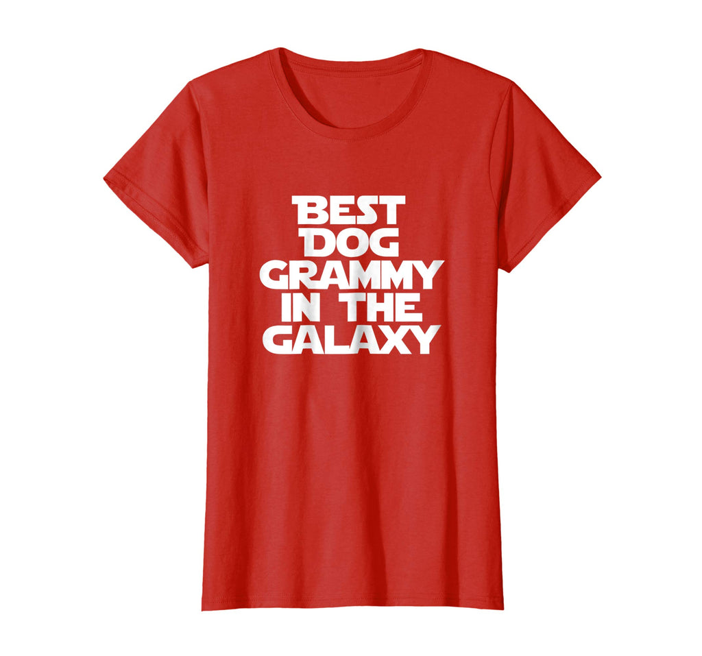 Best Dog Grammy In The Galaxy Funny Grandma Gift T Shirt