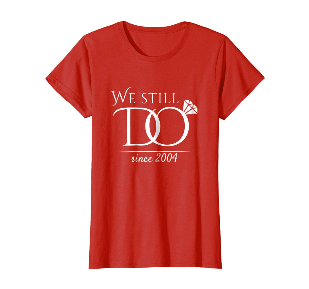 14th Wedding Anniversary T-Shirt Funny For Married In 2004 W