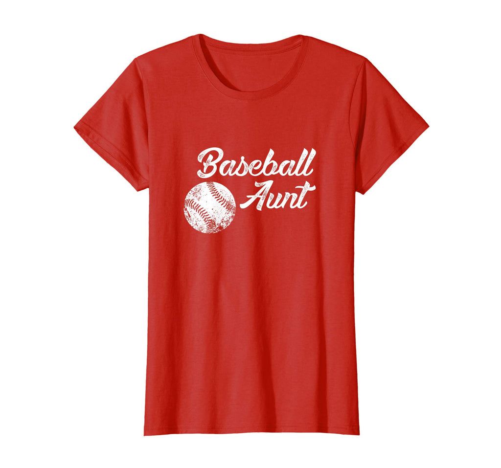 Baseball Aunt Baseball Shirt, Cute Funny Lingo Player Fan