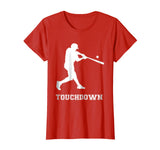 Funny Baseball Shirt Touchdown For Men