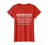 Animator Definition Funny t-shirt Animation Student Gift