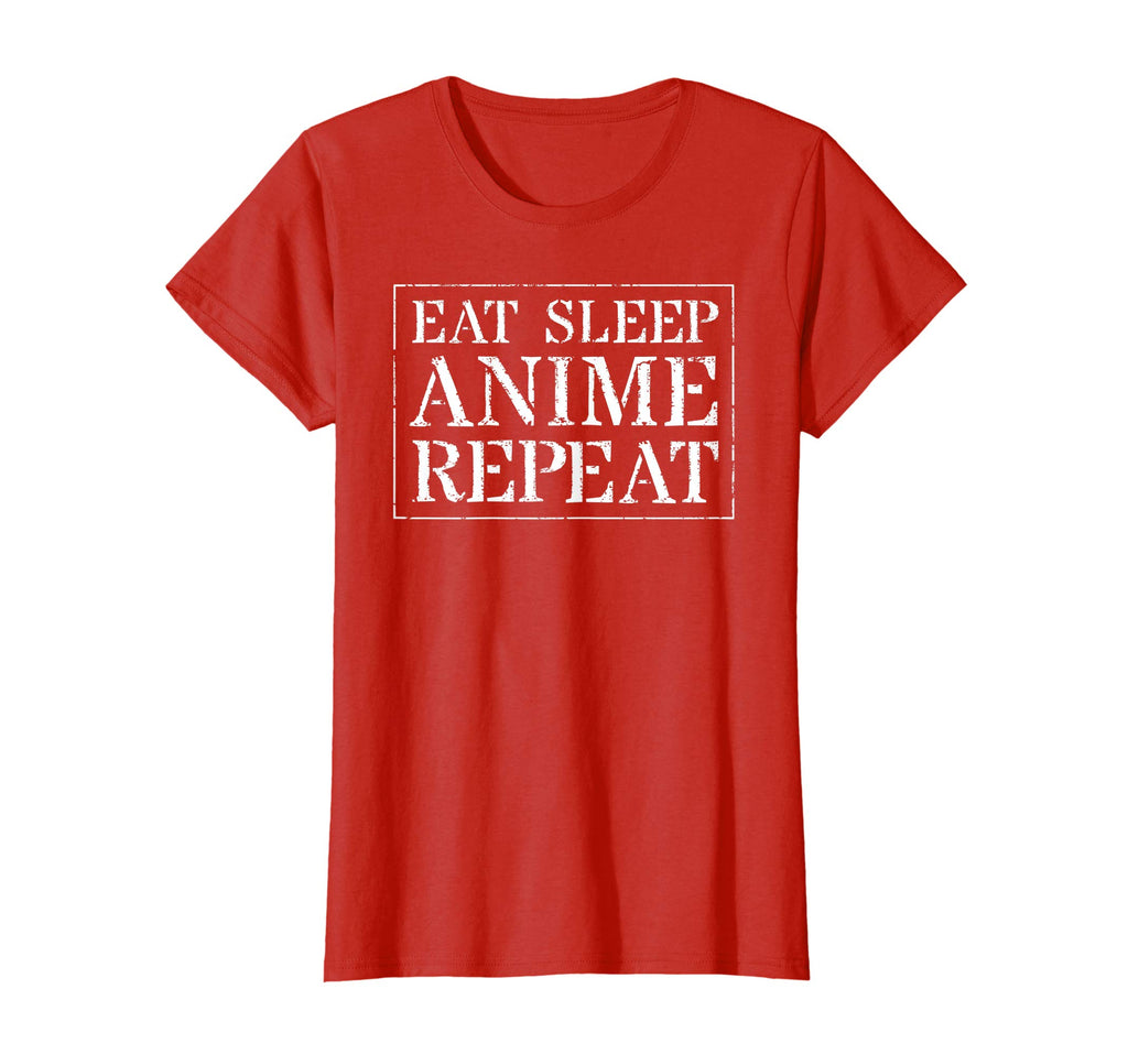 Anime T Shirt For Funny Men &amp; Women: Eat Sleep Anime Repeat
