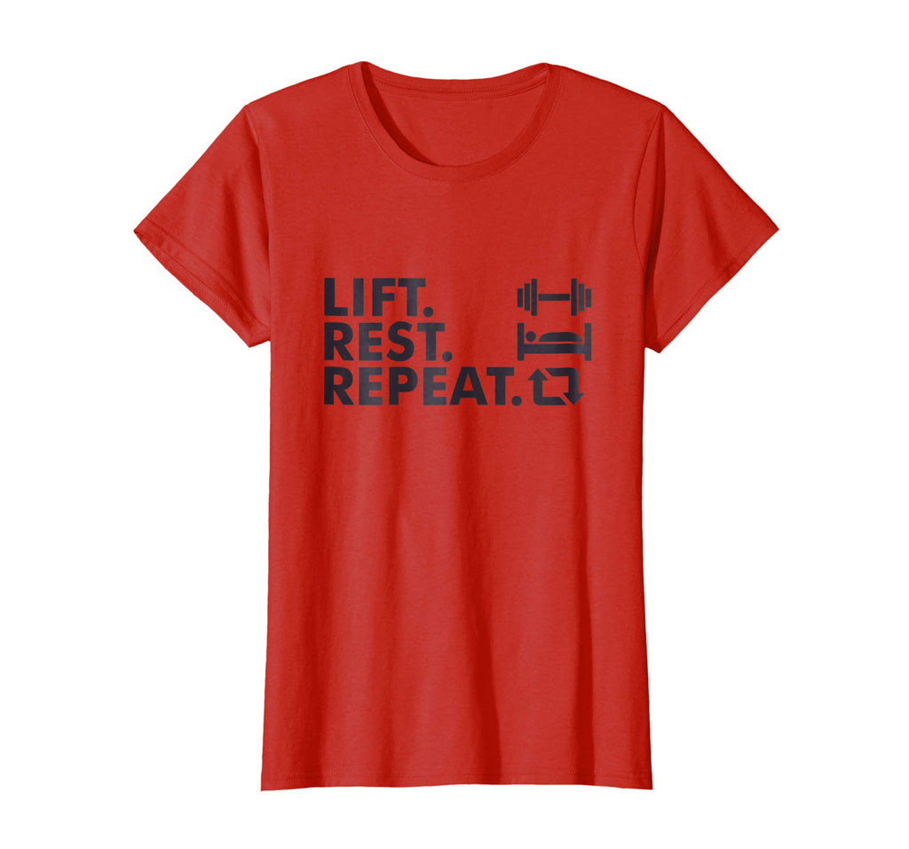 Weightlifting Rift Rest Repeat Shirt Funny Shirt