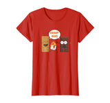 Group Hug Funny Smores Chocolate Marshmallow Camping T-Shirt