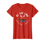 At The Lake Getting Tipsy Funny Boat Drinking T-Shirt