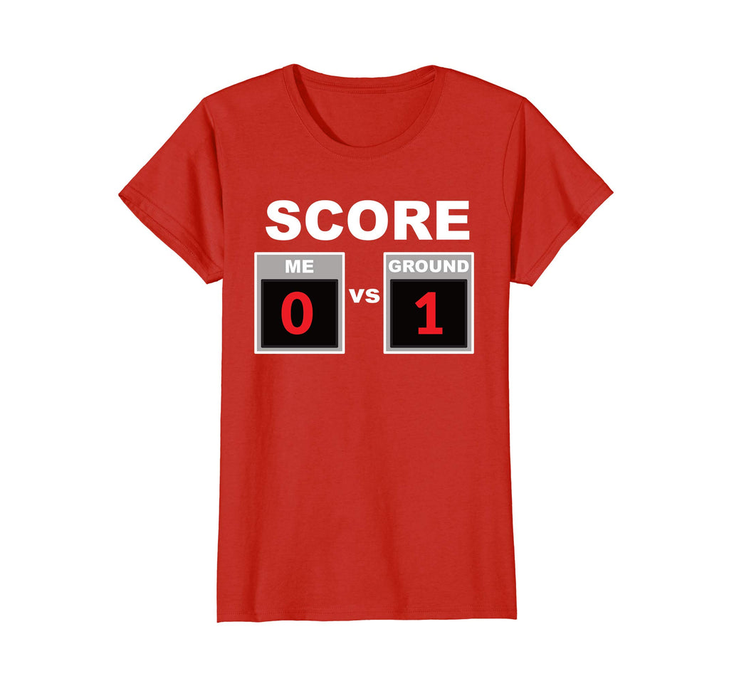 Get Well Soon Funny Gift Tshirt - Me Versus the Ground