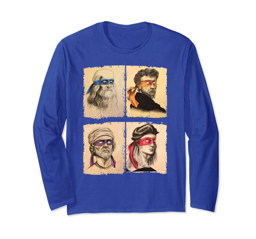 Funny Italian Artists Long Sleeve T Shirt for Art Lovers