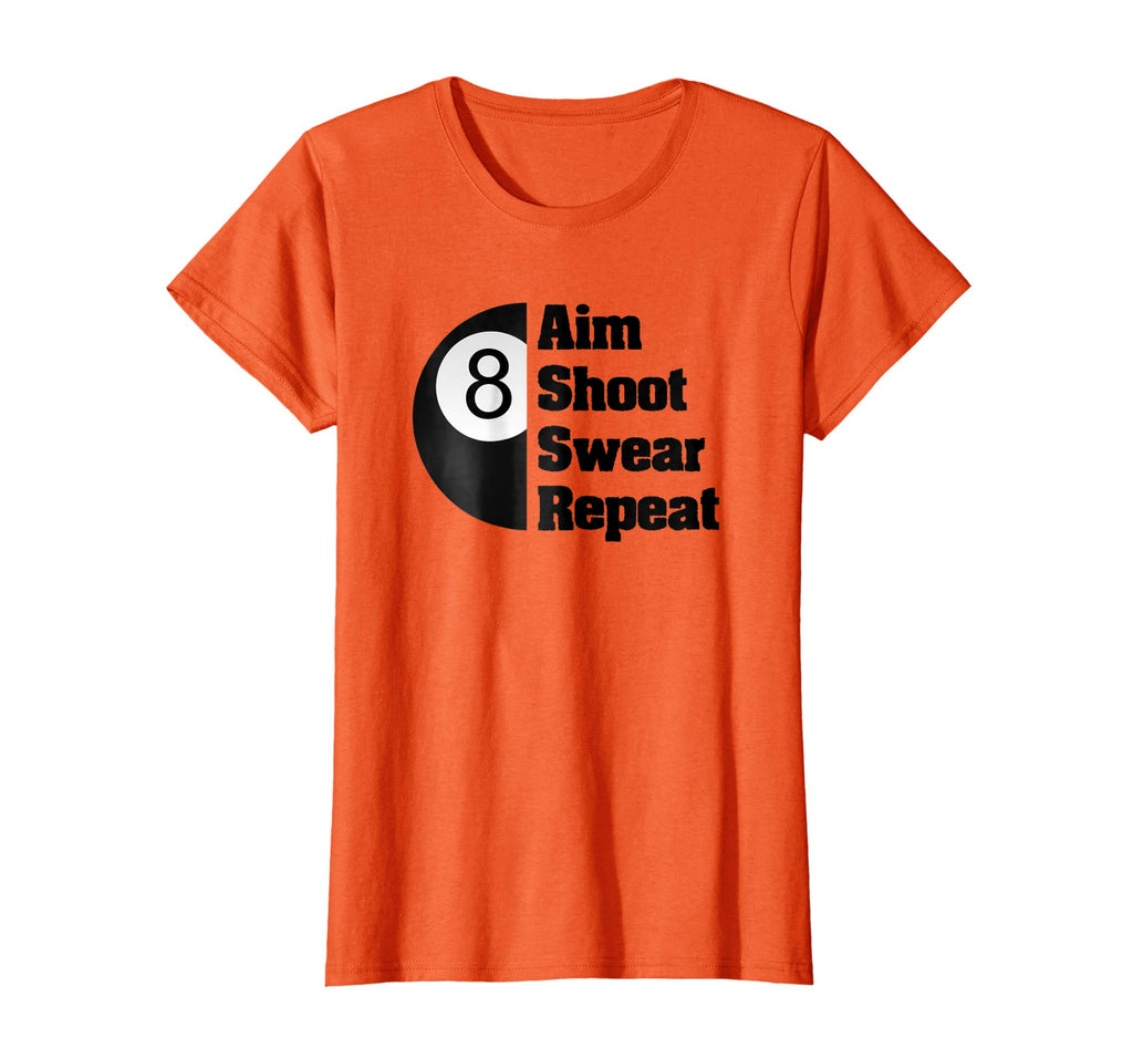 Funny Billiards T-Shirt Gift for 8-Ball Pool Player
