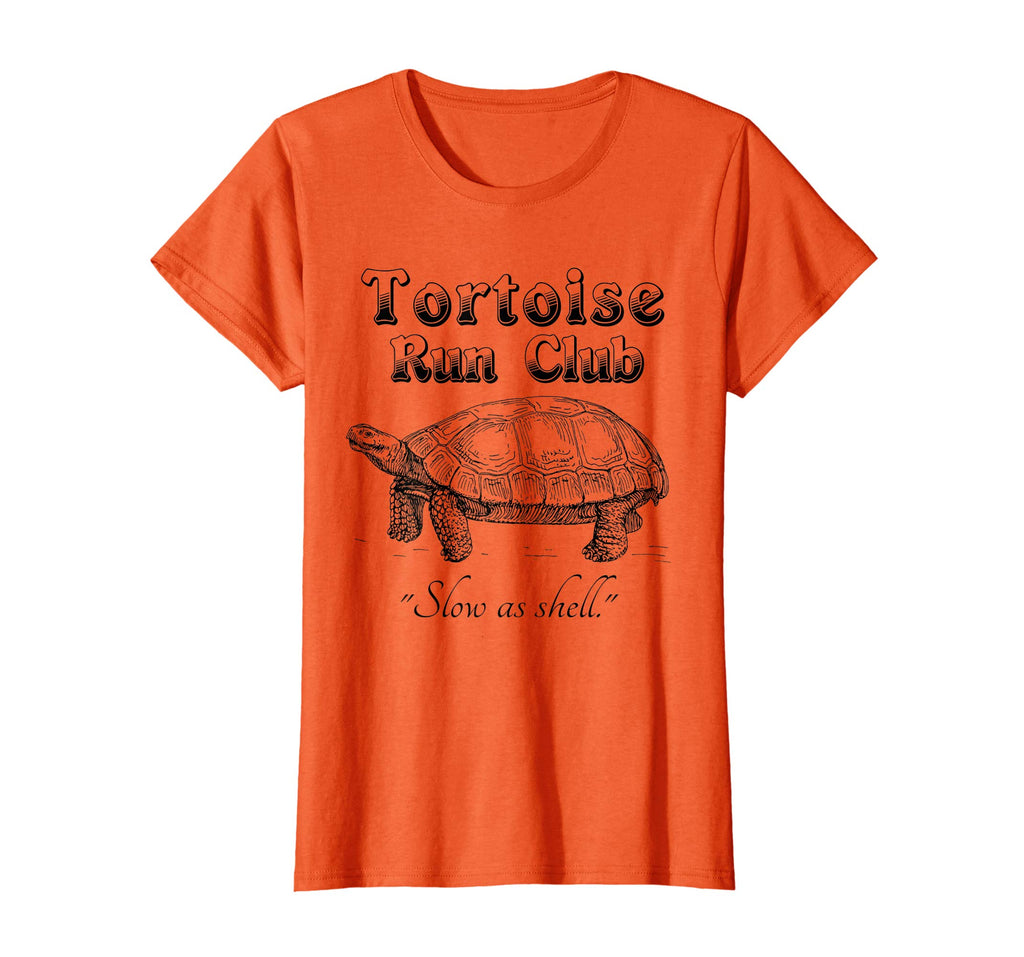 Marathon Running Funny T Shirt Tortoise Run Club