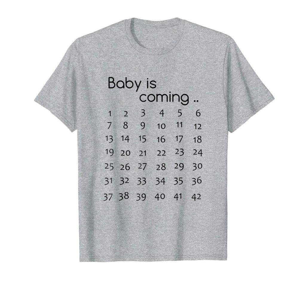 Baby Is Coming Pregnancy Announcement TShirt Pregnant Funny