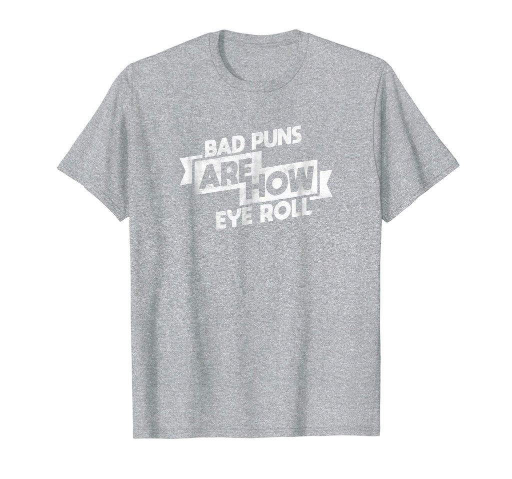 Bad Puns Nerdy Bookish tee Writer Reading Funny Book t-shirt