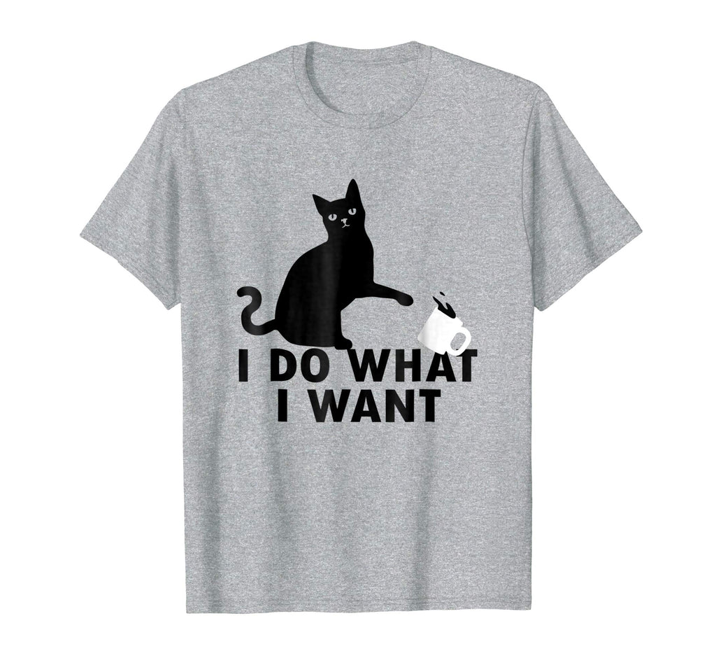 I do what I want cat t-shirt funny cat humor tee